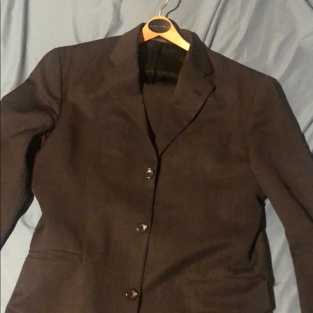 Men’s Banana Republic grey suit